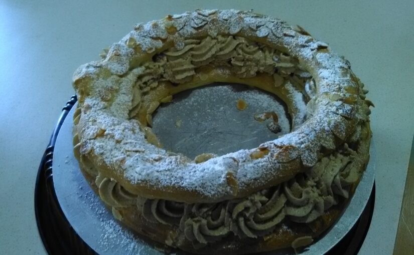 Paris-Brest insert praliné