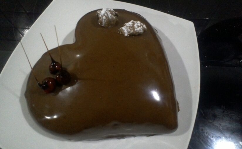 Entremet Gianduja, crémeux citron