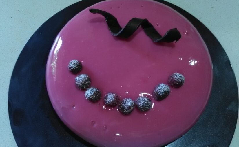 COEUR BAVAROIS CHOCOLAT FRAMBOISE